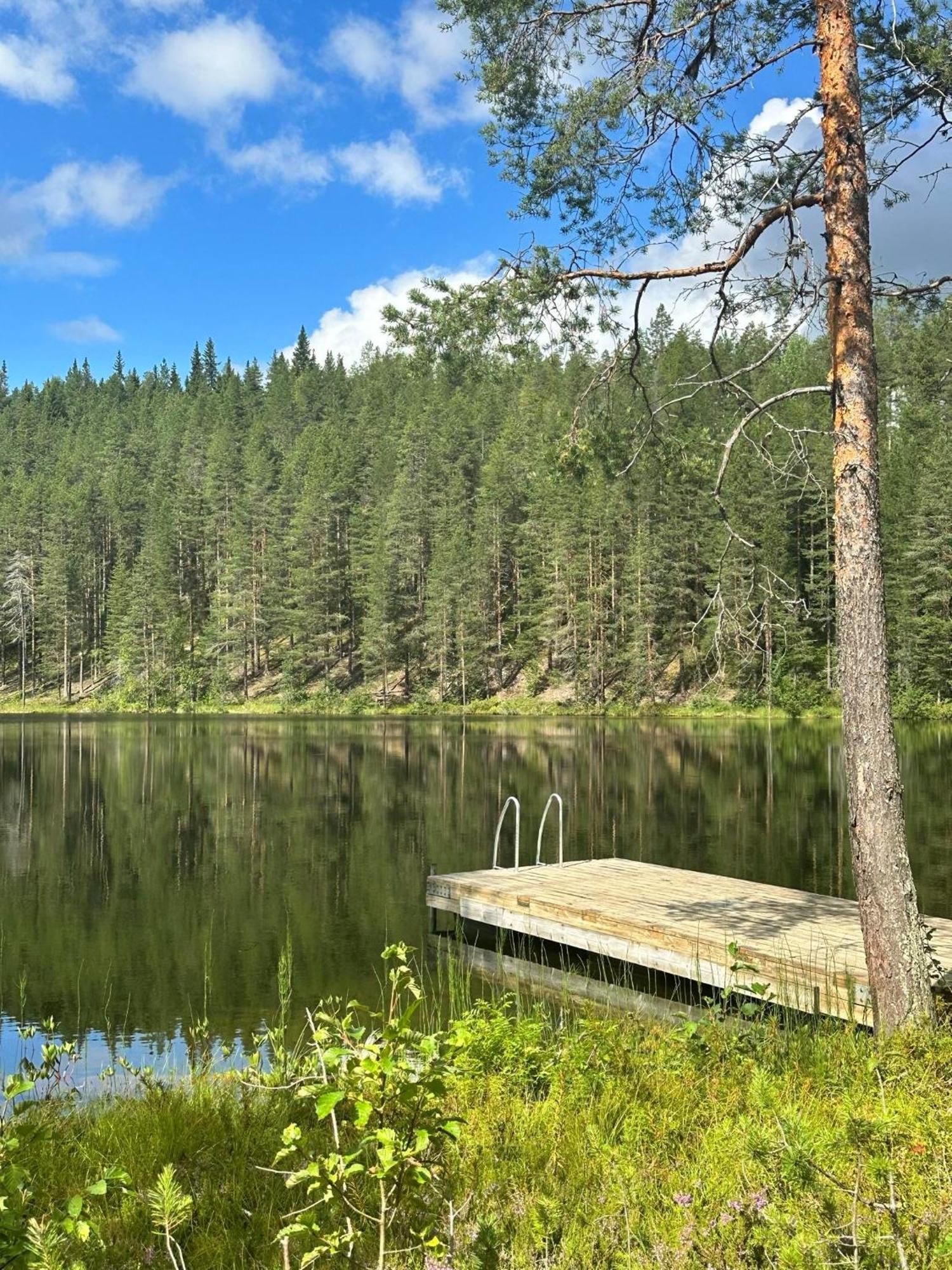 Stuga I Storklinten Harads Esterno foto